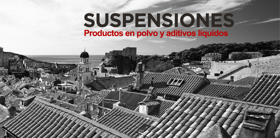 suspensions powders and liquid additives